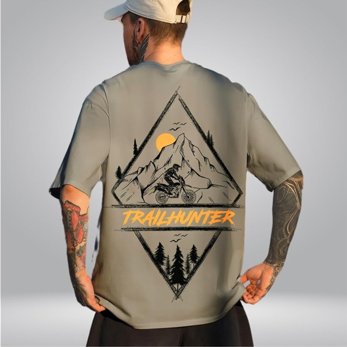 Premium Back Print T-Shirt