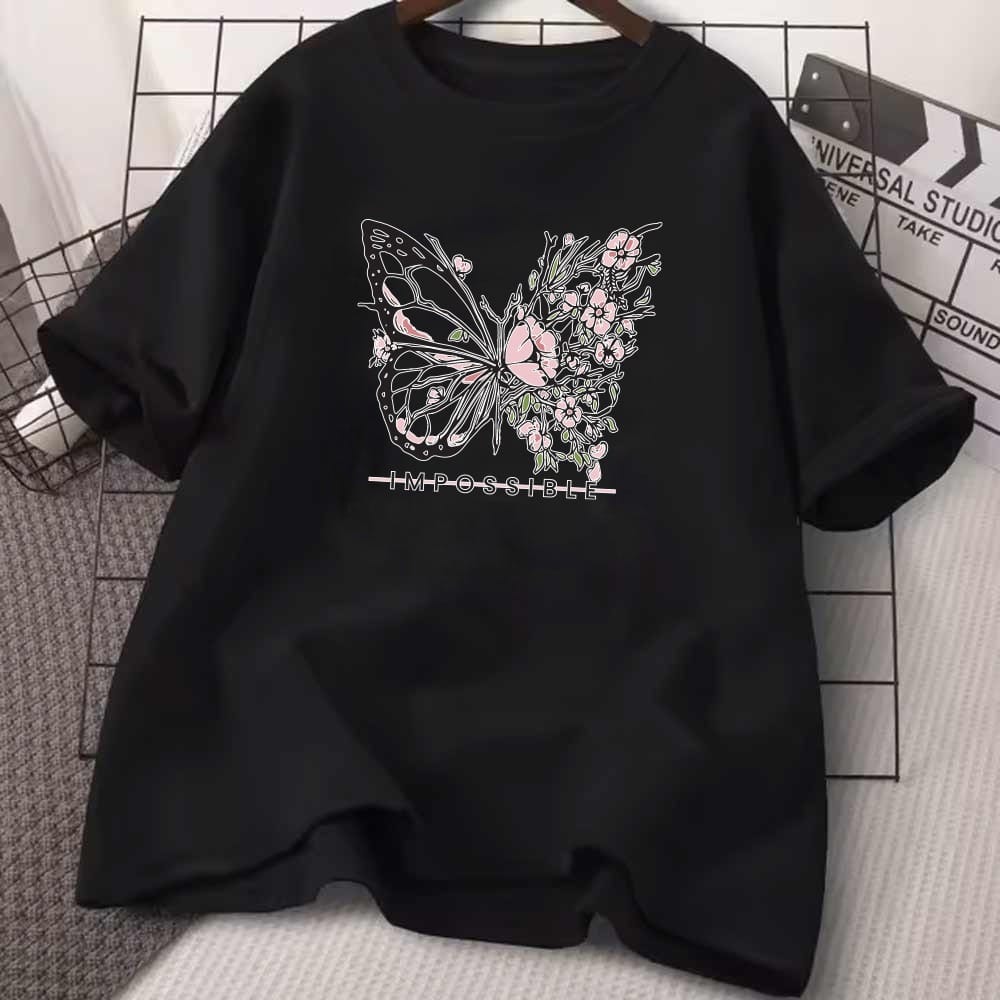 Butterfly Charm Tee – Soft & Stylish