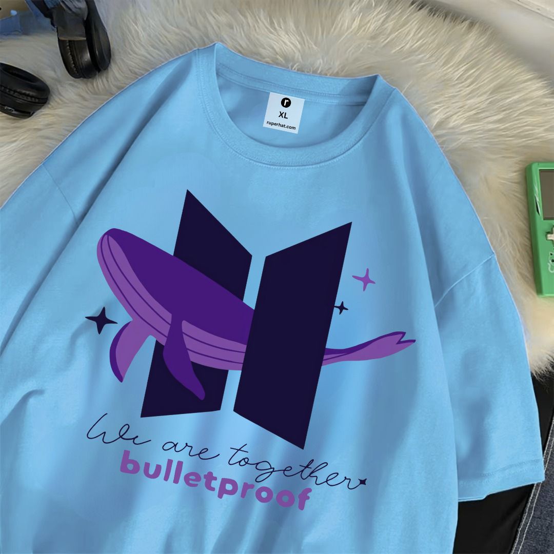 BTS Bulletproof Women Drop Shoulder T-Shirt